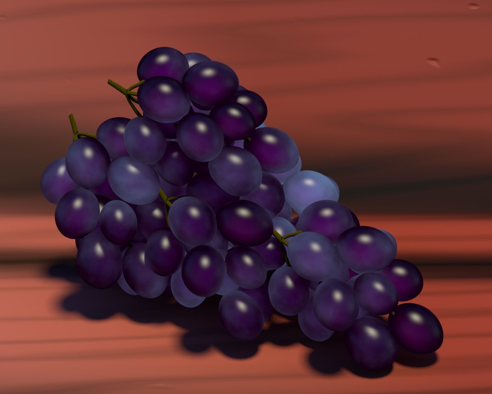 Purple Grapes for Cycles preview image 1